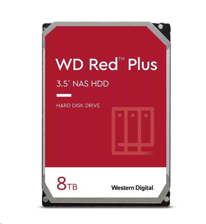 Жесткий диск WD Red Plus 8TB WD80EFZZ Жесткий диск WD Red Plus 8TB WD80EFZZ