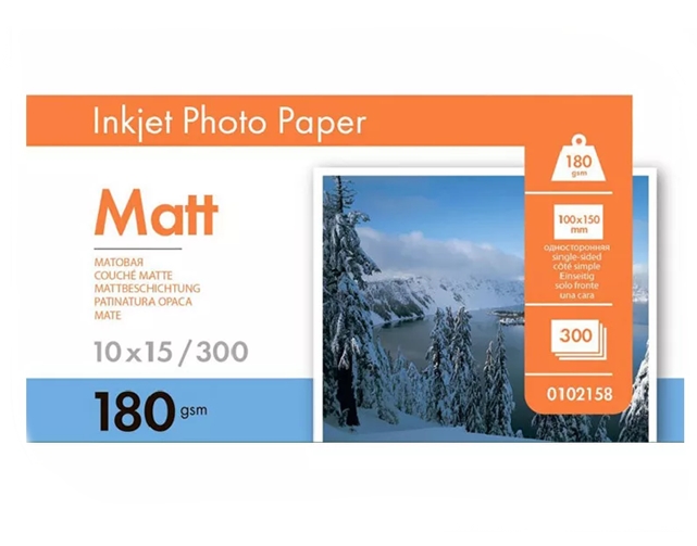 Фотобумага Lomond матовая односторонняя A6 180 г/кв.м. 300 листов (0102158) Фотобумага Lomond матовая односторонняя A6 180 г/кв.м. 300 листов (0102158)