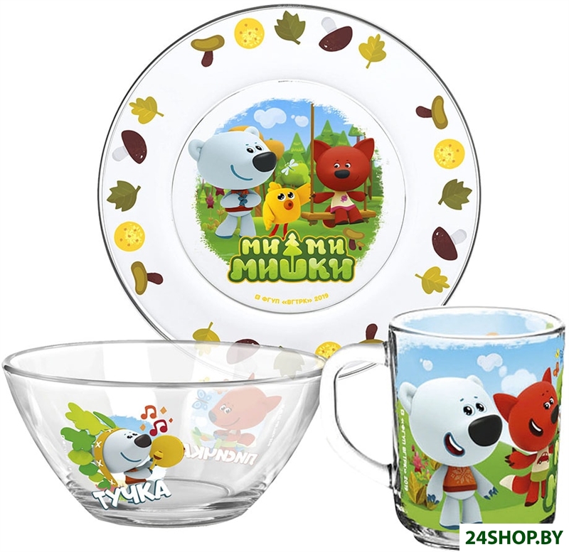 Столовый сервиз ND Play Мимимишки Кеша друзья 285724 Столовый сервиз ND Play Мимимишки Кеша друзья 285724