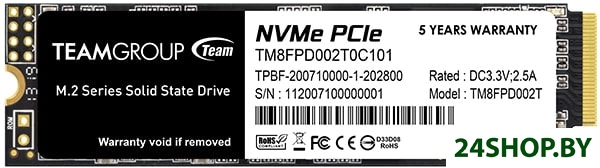 SSD Team MP33 PRO 2TB TM8FPD002T0C101 SSD Team MP33 PRO 2TB TM8FPD002T0C101