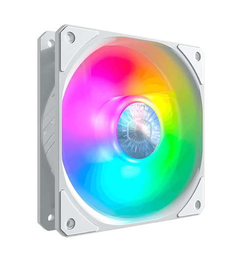 Вентилятор для корпуса Cooler Master Sickleflow 120 ARGB White Edition MFX-B2DW-18NPA-R1 Вентилятор для корпуса Cooler Master Sickleflow 120 ARGB White Edition MFX-B2DW-18NPA-R1