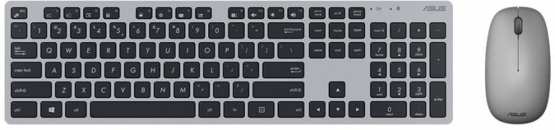 Клавиатура + мышь ASUS W5000 (серая/черная) Клавиатура + мышь ASUS W5000 (серая/черная)