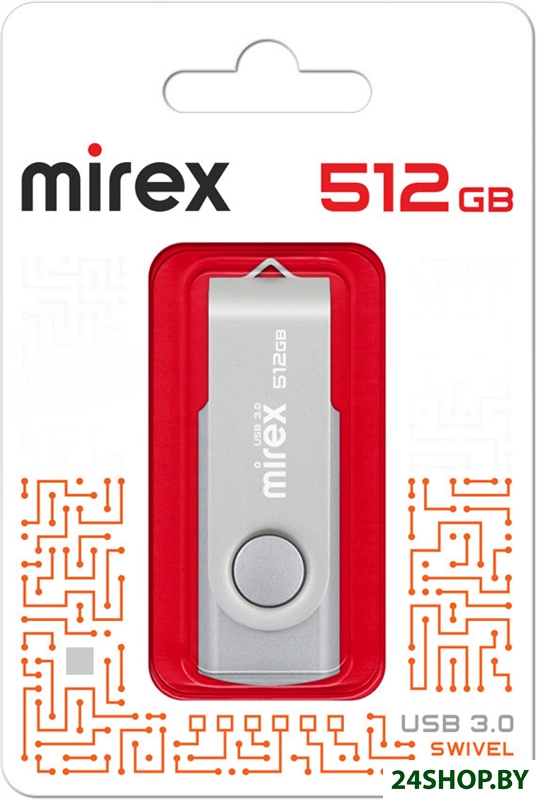 USB Flash Mirex Color Blade Swivel 3.0 512GB 13600-FM3SS512 USB Flash Mirex Color Blade Swivel 3.0 512GB 13600-FM3SS512