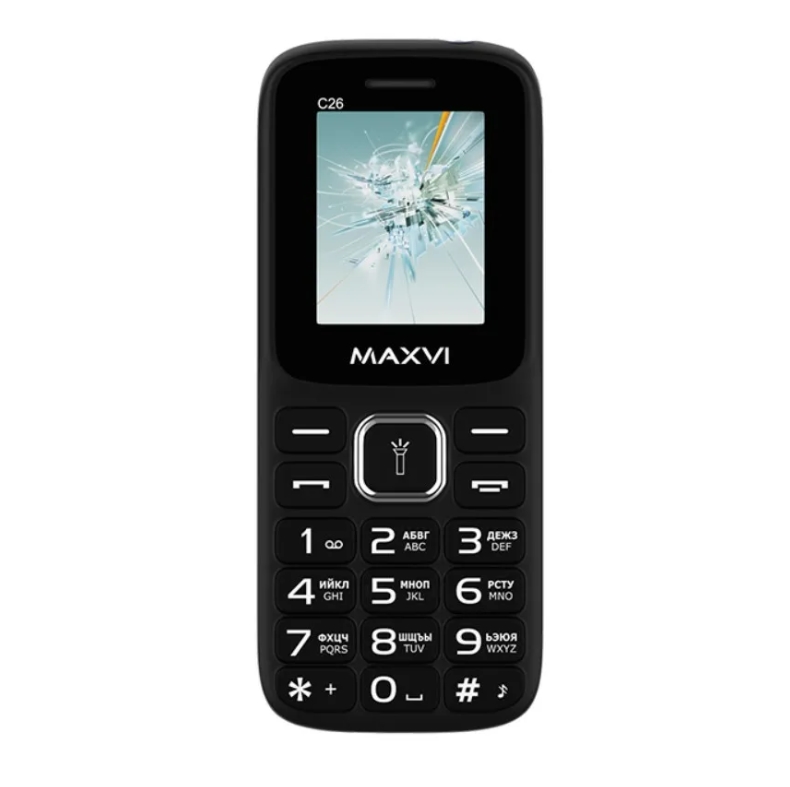 Мобильный телефон Maxvi C26 (черный) Мобильный телефон Maxvi C26 (черный)