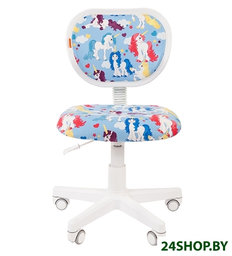 Компьютерное кресло CHAIRMAN Kids 106 (белый/единороги) Компьютерное кресло CHAIRMAN Kids 106 (белый/единороги)
