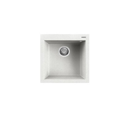 Кухонная мойка Elleci Quadra 102 G52 Bianco Pietra Кухонная мойка Elleci Quadra 102 G52 Bianco Pietra