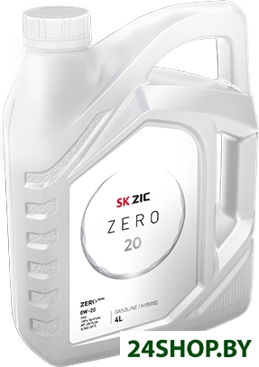 Моторное масло ZIC ZERO 20 0W-20 4л Моторное масло ZIC ZERO 20 0W-20 4л
