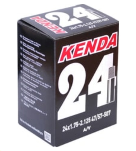 Велокамера KENDA 24x1.75/2.125 Велокамера KENDA 24x1.75/2.125