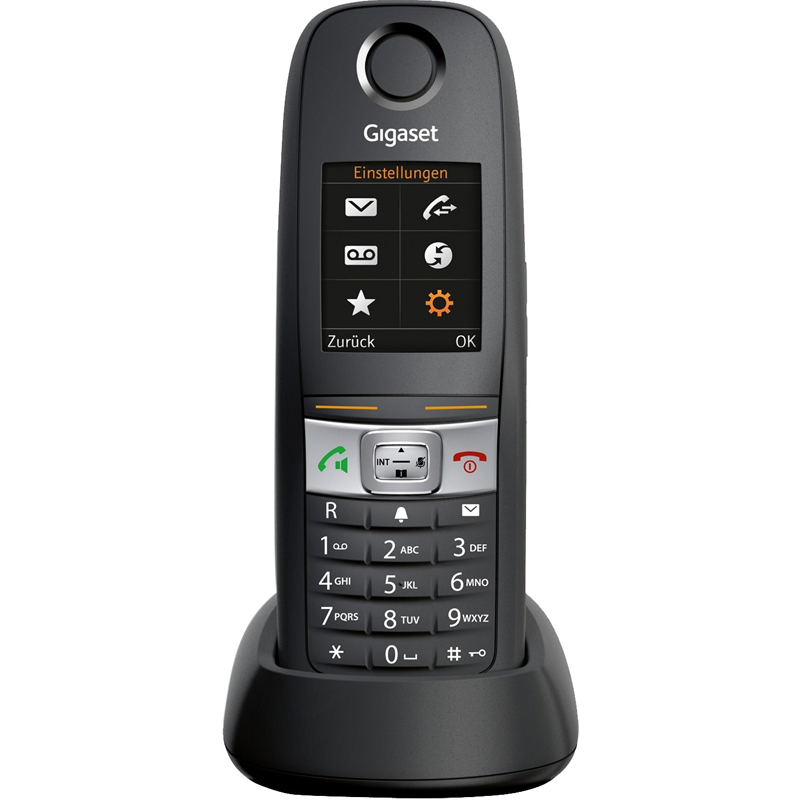 Трубка дополнительная Dect Gigaset E630H для E630 (черный) Трубка дополнительная Dect Gigaset E630H для E630 (черный)
