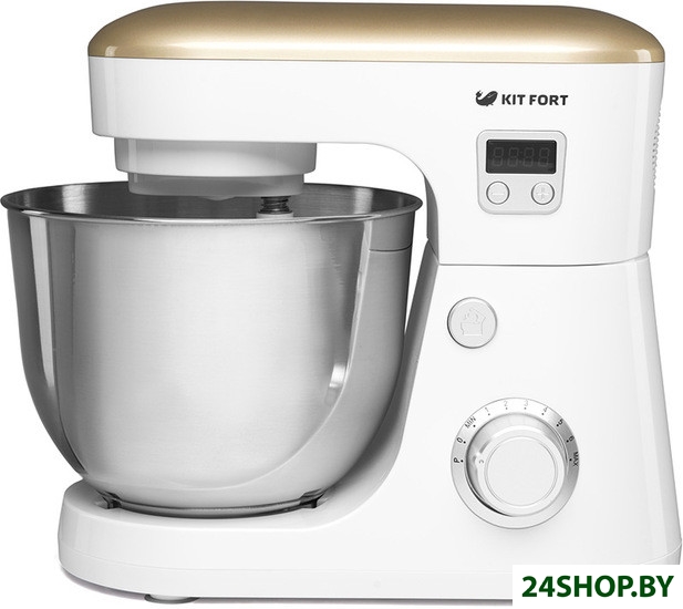 Миксер планетарный Kitfort KT-1308-2 (белый) Миксер планетарный Kitfort KT-1308-2 (белый)