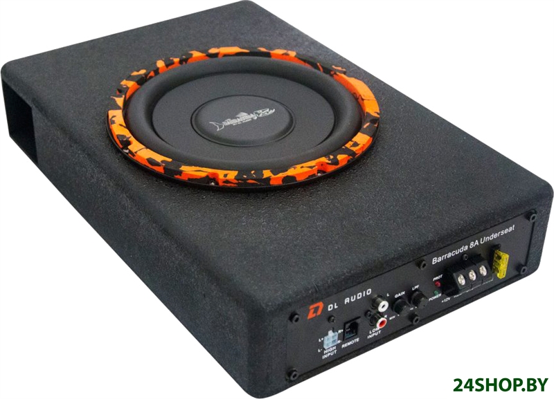 Корпусной активный сабвуфер DL Audio Barracuda 8A Underseat Корпусной активный сабвуфер DL Audio Barracuda 8A Underseat