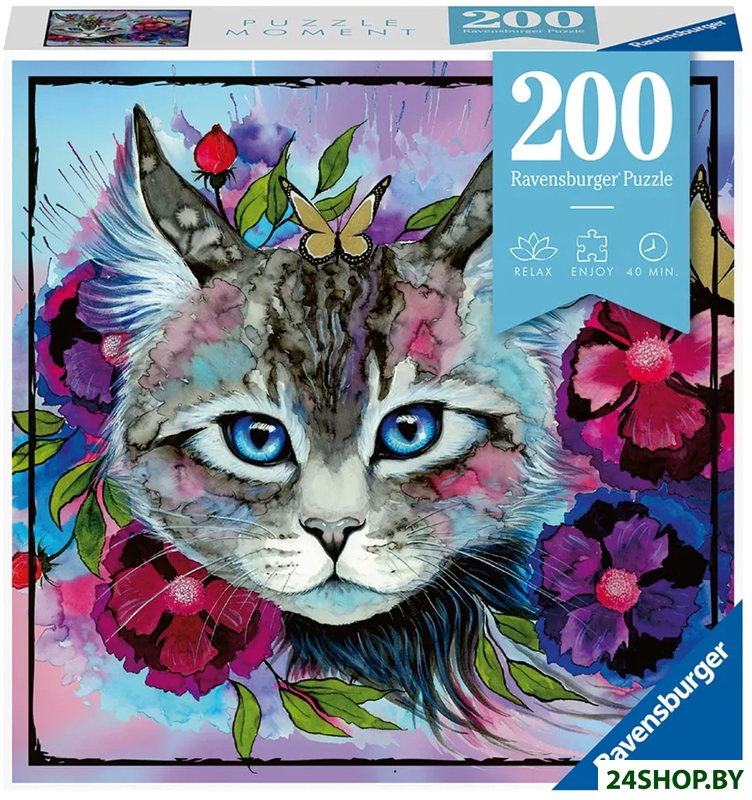 Пазл Ravensburger Ravensburger Кошачьи глазки 12960 (200 эл) Пазл Ravensburger Ravensburger Кошачьи глазки 12960 (200 эл)