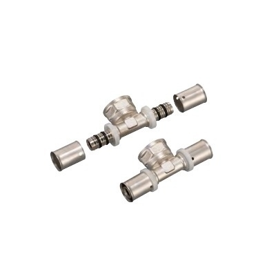 Фитинг Rifeng F5-T2025x3/4Fx2025 (никель) Фитинг Rifeng F5-T2025x3/4Fx2025 (никель)