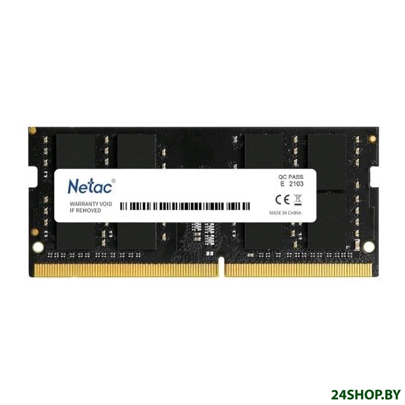 Оперативная память Netac Basic NTBSD4N32SP-08 Оперативная память Netac Basic NTBSD4N32SP-08