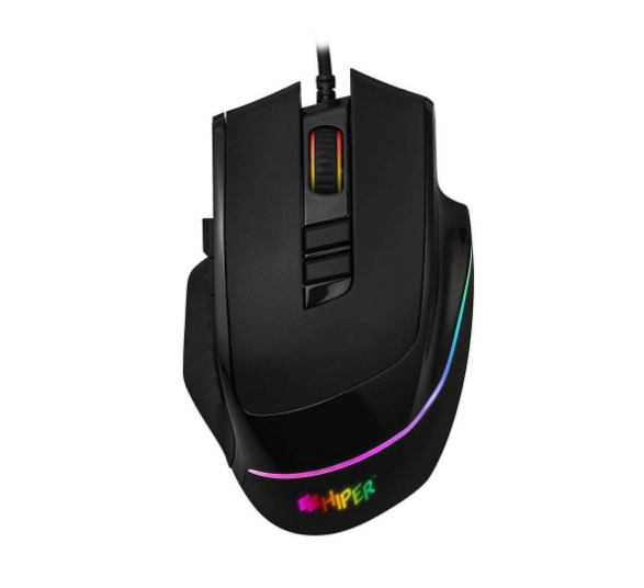 Игровая мышь HIPER Quantum QM-1 (черный) Игровая мышь HIPER Quantum QM-1 (черный)