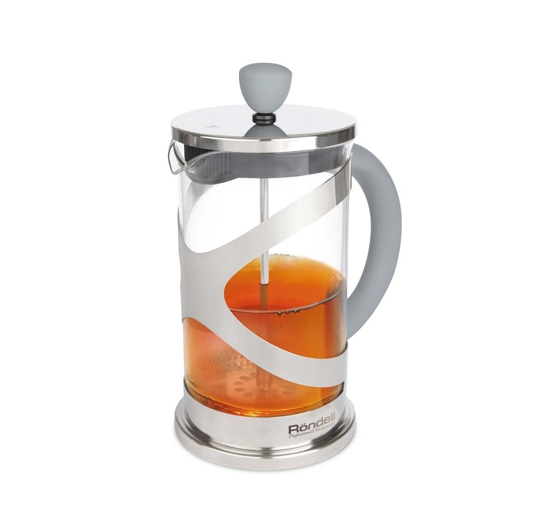 Френч-пресс Rondell Crystal Grey RDS-838 Френч-пресс Rondell Crystal Grey RDS-838