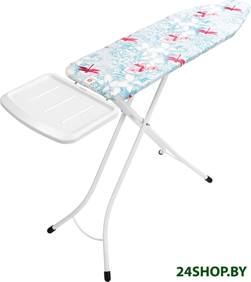 Гладильная доска Brabantia B 124x38 см 112980 (ботанический сад/каркас белый) Гладильная доска Brabantia B 124x38 см 112980 (ботанический сад/каркас белый)