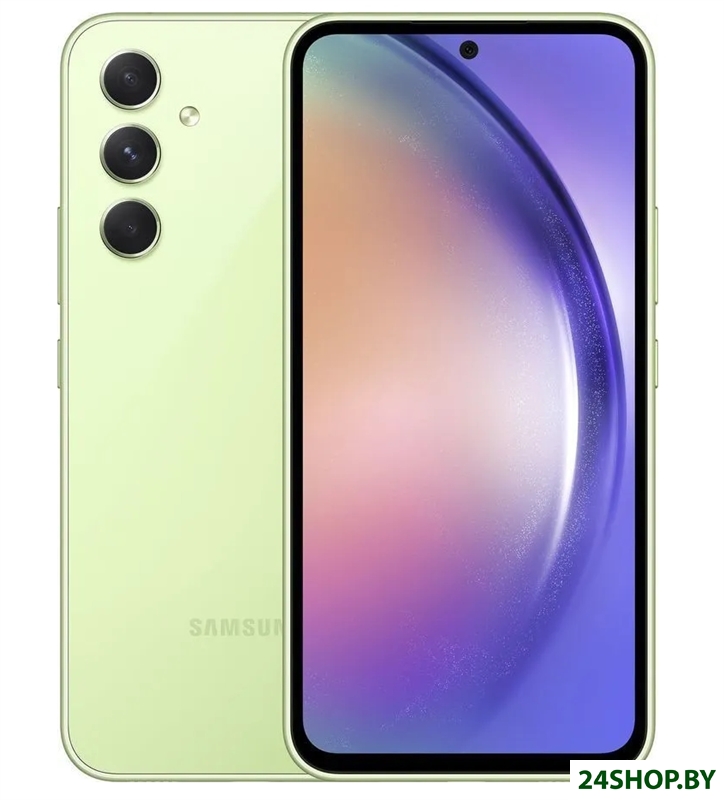 Смартфон Samsung Galaxy A54 5G SM-A546E/DS 6GB/128GB (лайм) Смартфон Samsung Galaxy A54 5G SM-A546E/DS 6GB/128GB (лайм)