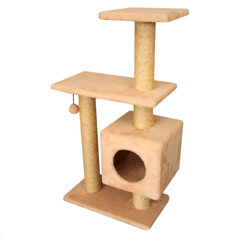 Комплекс для кошек Cat House Буран 1.06 (сизаль бежевый) Комплекс для кошек Cat House Буран 1.06 (сизаль бежевый)