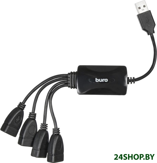 USB-хаб Buro BU-HUB4-0.3-U2.0-Splitter USB-хаб Buro BU-HUB4-0.3-U2.0-Splitter