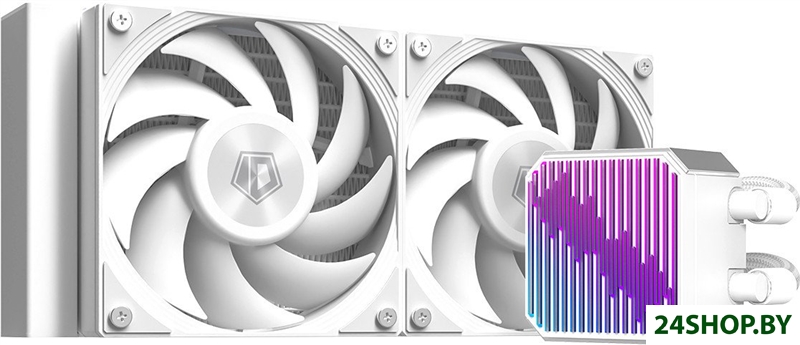 Жидкостное охлаждение для процессора ID-Cooling DX240 Max White Жидкостное охлаждение для процессора ID-Cooling DX240 Max White