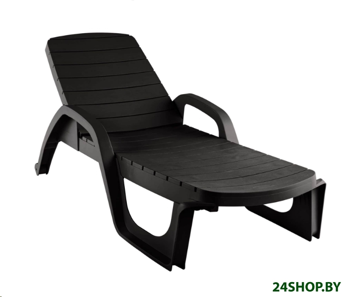 Шезлонг Ellastik Plast Прованс 190x70x32 (шоколадный) Шезлонг Ellastik Plast Прованс 190x70x32 (шоколадный)