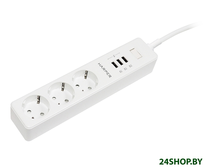 Сетевой фильтр HARPER UCH-315 (белый) Сетевой фильтр HARPER UCH-315 (белый)