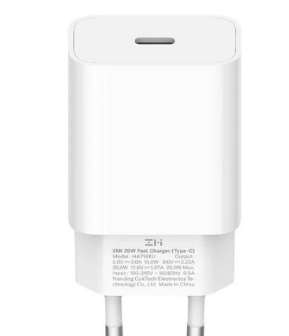Сетевое зарядное ZMI HA716 White Сетевое зарядное ZMI HA716 White
