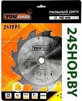 Пильный диск Yourtools Z12 190/30мм Пильный диск Yourtools Z12 190/30мм