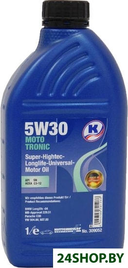 Моторное масло Kuttenkeuler MotoTronic 5W-30 1л Моторное масло Kuttenkeuler MotoTronic 5W-30 1л