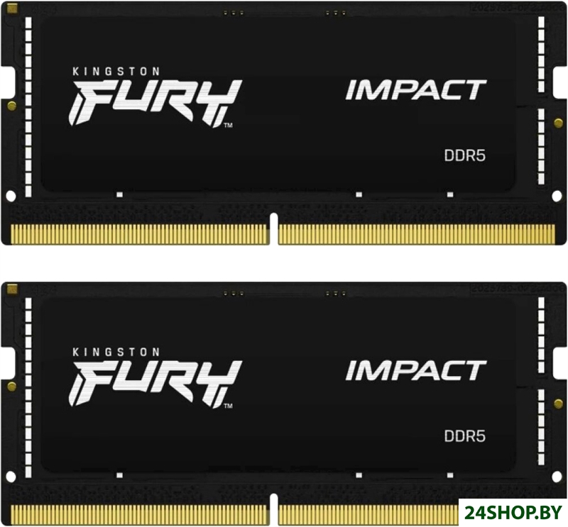 Оперативная память Kingston FURY Impact 2x16 ГБ DDR5 6000МГц KF560S38IBK2-32 Оперативная память Kingston FURY Impact 2x16 ГБ DDR5 6000МГц KF560S38IBK2-32