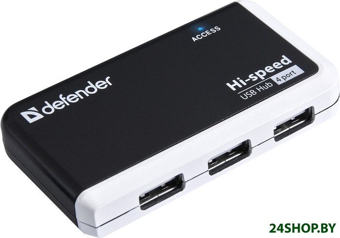 USB-концентратор Defender Quadro Infix (83504) USB-концентратор Defender Quadro Infix (83504)