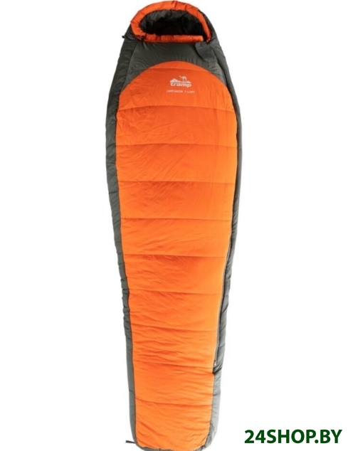 Спальный мешок кокон Tramp Oimyakon T-Loft Compact TRS-048C-RT (правая молния, оранжевый/серый) Спальный мешок кокон Tramp Oimyakon T-Loft Compact TRS-048C-RT (правая молния, оранжевый/серый)