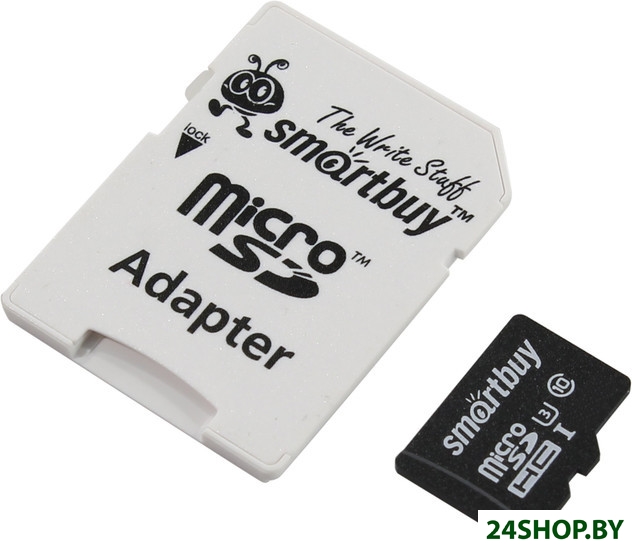 Карта памяти SmartBuy UHS-I U3 (SB64GBSDCL10U3-01) Карта памяти SmartBuy UHS-I U3 (SB64GBSDCL10U3-01)