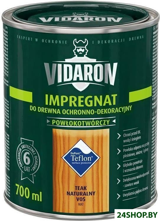 Пропитка Vidaron Impregnant V05 0.7 л (натуральный тик) Пропитка Vidaron Impregnant V05 0.7 л (натуральный тик)