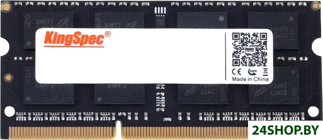 Оперативная память KingSpec 8ГБ DDR3 SODIMM 1600 МГц KS1600D3N13508G Оперативная память KingSpec 8ГБ DDR3 SODIMM 1600 МГц KS1600D3N13508G