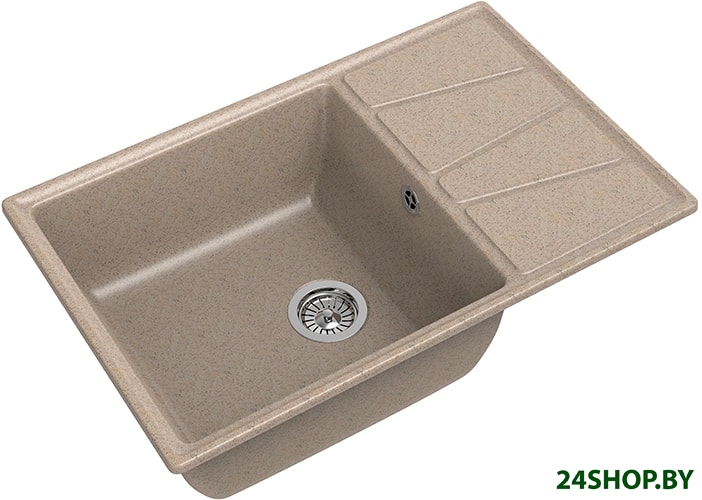 Кухонная мойка GranFest GF-V-780L (песочный) Кухонная мойка GranFest GF-V-780L (песочный)