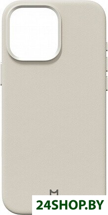 Чехол для телефона Magssory Eco Leather Case Ivory для iPhone 16 Pro Max CLT029i Чехол для телефона Magssory Eco Leather Case Ivory для iPhone 16 Pro Max CLT029i