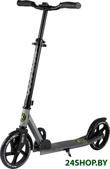 Двухколесный подростковый самокат Maxiscoo L-205 MSC-L205-G (серый) Двухколесный подростковый самокат Maxiscoo L-205 MSC-L205-G (серый)