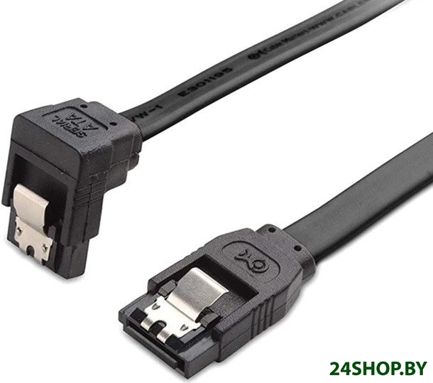 Кабель Sipl AK121A SATA III-SATA III 40 см угловой Кабель Sipl AK121A SATA III-SATA III 40 см угловой