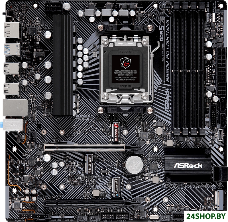 Материнская плата ASRock B650M PG Lightning Материнская плата ASRock B650M PG Lightning