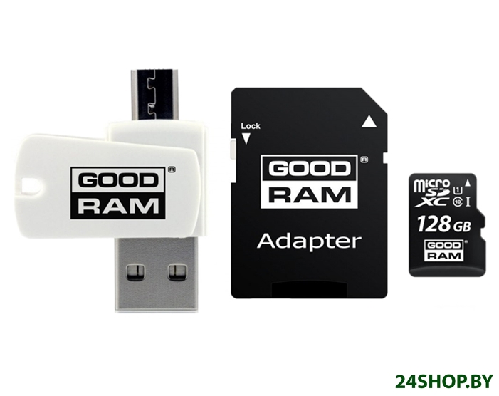 Карта памяти GOODRAM ALL in ONE microSDXC M1A4-1280R12 128GB Карта памяти GOODRAM ALL in ONE microSDXC M1A4-1280R12 128GB