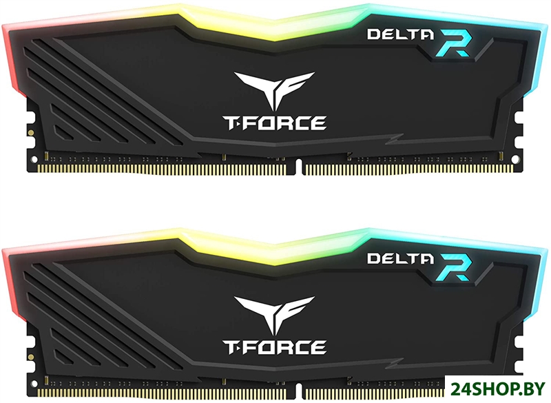 Оперативная память Team T-Force Delta RGB 2x8GB DDR4 PC4-28800 TF3D416G3600HC18JDC01 Оперативная память Team T-Force Delta RGB 2x8GB DDR4 PC4-28800 TF3D416G3600HC18JDC01