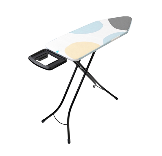 Гладильная доска Brabantia C 124x45 см 134562 (весенние пузыри/каркас черный) Гладильная доска Brabantia C 124x45 см 134562 (весенние пузыри/каркас черный)