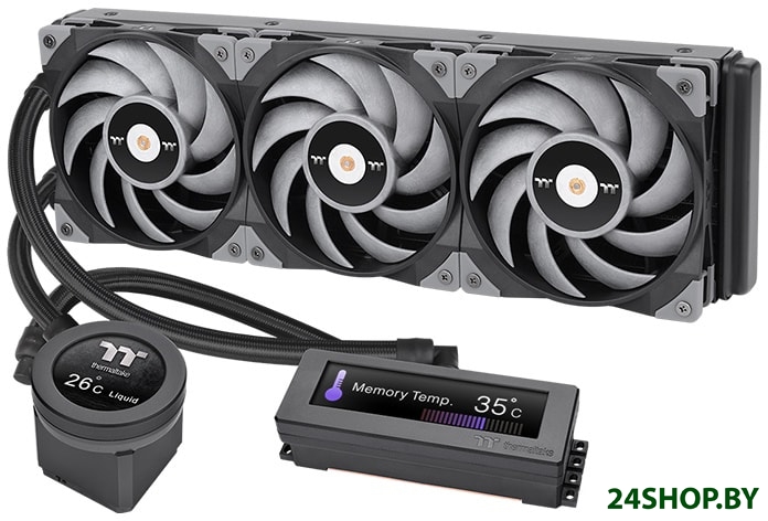 Кулер для процессора Thermaltake Floe RC Ultra 360 CPU & Memory AIO CL-W325-PL12GM-A Кулер для процессора Thermaltake Floe RC Ultra 360 CPU & Memory AIO CL-W325-PL12GM-A