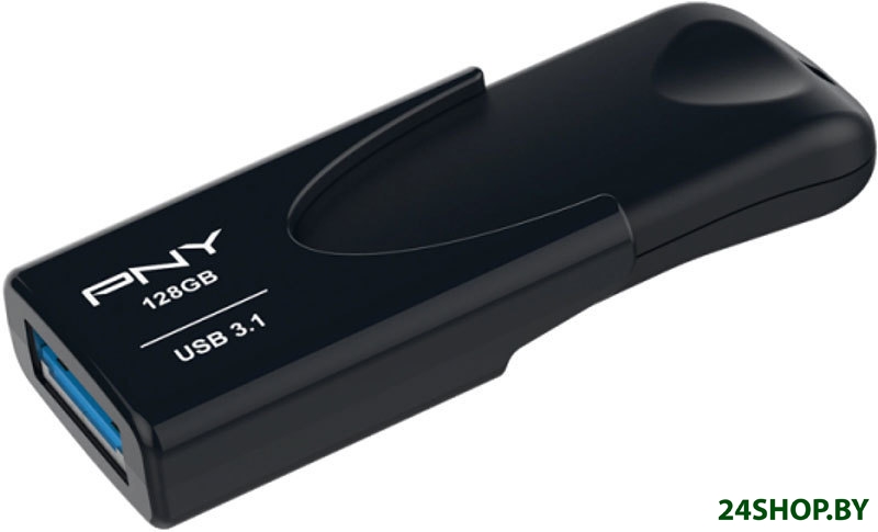USB Flash PNY Attache 4 128GB (черный) USB Flash PNY Attache 4 128GB (черный)