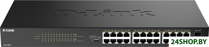Неуправляемый коммутатор D-Link DGS-1026P/A1A Неуправляемый коммутатор D-Link DGS-1026P/A1A