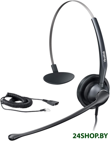 Наушники с микрофоном Yealink YHS33 (QD, RJ9) Наушники с микрофоном Yealink YHS33 (QD, RJ9)
