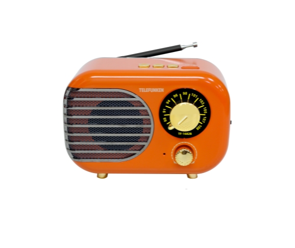 Радиоприемник Telefunken TF-1682B (оранжевый/золотистый) Радиоприемник Telefunken TF-1682B (оранжевый/золотистый)