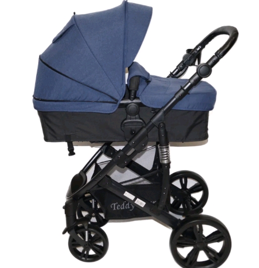 Детская универсальная коляска Teddy Bear SL 661 (2 в 1, синий) Детская универсальная коляска Teddy Bear SL 661 (2 в 1, синий)